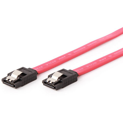 Product Καλώδιo Cablexpert SERIAL ATA III 30CM Data METAL CLIPS base image