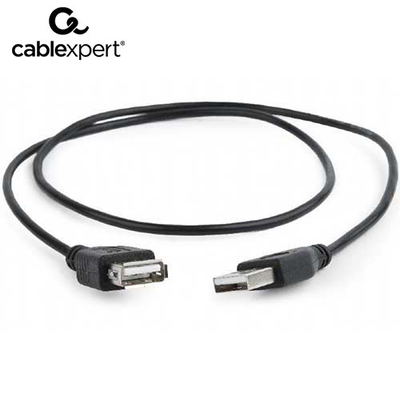 Product Καλώδιο USB Cablexpert 2,0 Extension 0,75M Black base image