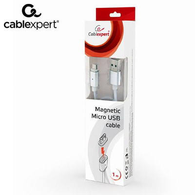 Product Καλώδιo USB Cablexpert 3-in-1 MAGNETIC 1M Micro - Lightning - Type-C SILVER base image