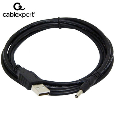 Product Καλώδιο USB Cablexpert AM to 3,5mm POWER PLUG 1,8m Black base image