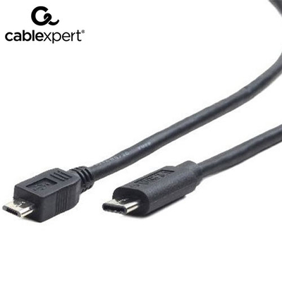 Product Καλώδιo USB Cablexpert 2.0 Micro BM to Type-C (MICRO BM/CM) 1,8m base image
