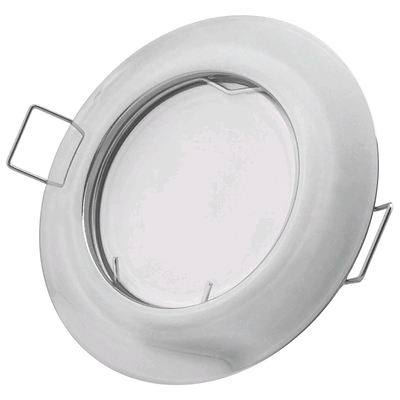 Product Χωνευτό Σποτ Avide GU10 Πλαίσιο Κώνος Χρώμιο base image