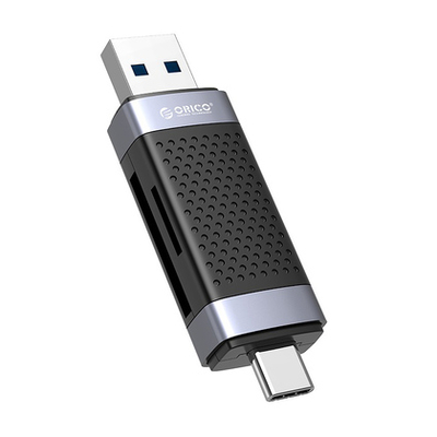 Product Card Reader Orico CD2D-AC2 για SD & Micro SD, USB-C & USB, μαύρο base image