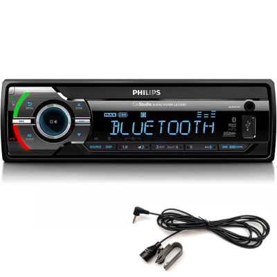 Product Ηχοσύστημα Αυτοκινήτου Philips CE235BT/GRS MIC με Bluetooth και εξ. μικρόφωνο, USB, κάρτα SD και Aux-In 4 x 50 W base image