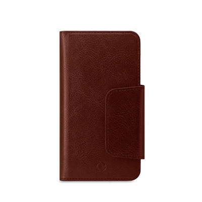 Product Θήκη Κινητού Celly Wallet Duomo με Μαγνήτη έως 5.8" Καφέ DUOMOXLBR base image