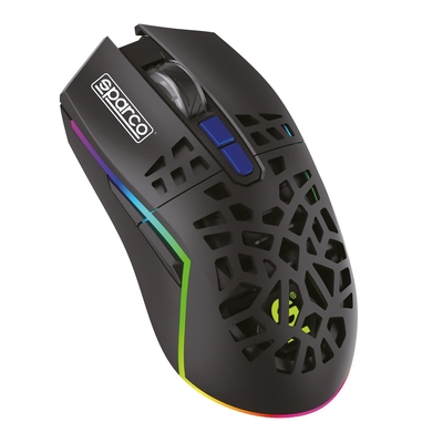 Product  Ποντίκι Gaming Sparco Clutch Ασύρματο 4800 Dpi Rgb Μαύρο Spwmouse base image