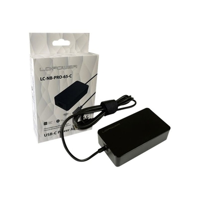 Product Φορτιστής Laptop 65W LC-Power LC-NB-PRO-65-C base image
