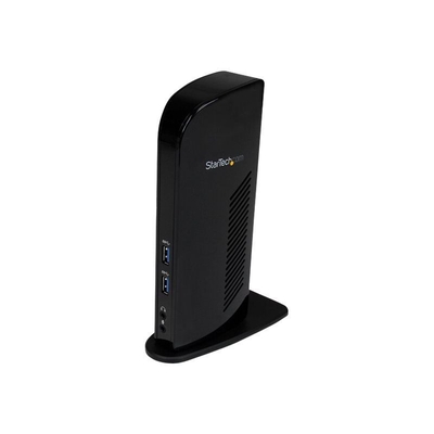 Product Docking Station StarTech USB 3.0 supports dual displays, HDMI and DVI, inkl. DVI to VGA Adapter - - USB - GigE base image