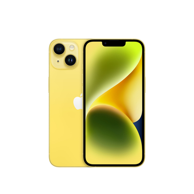 Product Smartphone Apple Iphone 14 256Gb Yellow Mr3Y3Zd/A base image