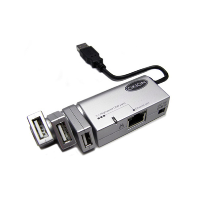 Product Docking Station Okion Mini High Speed USB+Ethernet base image