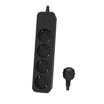 Product Πολύπριζο Ασφαλείας Philips CHP2145B/GRS 4 θέσεων και καλώδιο 1.5m Μαύρο base image