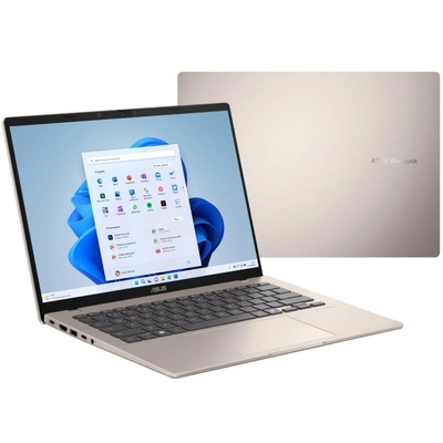 Product Laptop Asus 14" VivoBook Snapdragon X X1-26-100/16GB/SSD 512GB/Windows 11 (90NB1602-M004K0)(US Keyboard) base image