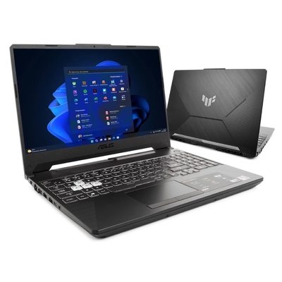 Product Laptop Asus 15,6" TUF Gaming A15 AMD Ryzen 5-7535HS/16GB/SSD 1TB/NVIDIA RTX 3050/Windows 11 (90NR0JF7-M001S0|10M2W11P)(US Keyboard) base image