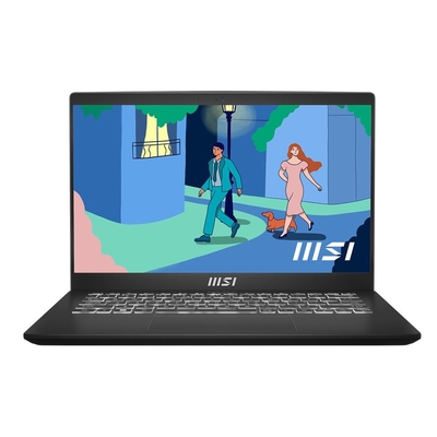Product Laptop MSI 14" Moden 14 AMD Ryzen 5-7430U/16GB/SSD 512GB/Windows 11 (C7M-294PL) (US Keyboard) base image