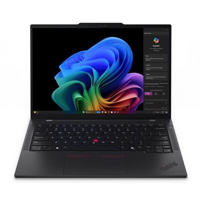 Product Laptop Lenovo 14" ThinkPad T14s Snapdragon X1E-78-100/32GB/SSD 512GB/Windows 11 (21N1000RPB) (US Keyboard) base image