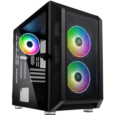 Product Κουτί Η/Υ Kolink Citadel Mesh ARGB Micro-ATX Tower Tempered Glass (3 PWM fans) base image
