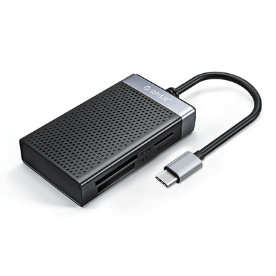 Product Card Reader Orico CL4T-C3 για Micro SD/SD/CF/MS, USB-C, μαύρο base image