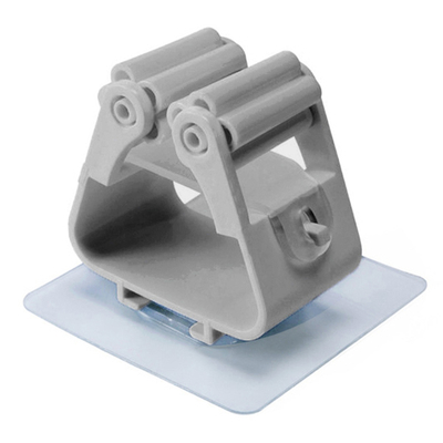 Product Βάση Συγκράτησης Αντικειμένων Powertech Cln-0027, Γκρι, 2Τμχ base image