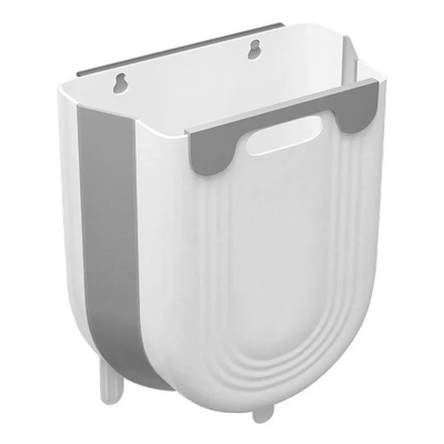 Product Πτυσσόμενος Κάδος Απορριμμάτων Cln-0052, 10L, 22.5X16.5X28.5Cm, Γκρι base image