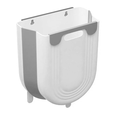Product Πτυσσόμενος Κάδος Απορριμμάτων Cln-0053, 7L, 21.5X11X20cm, Γκρι base image