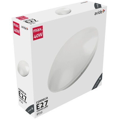 Product Πλαφονιέρα Οροφής Avide LED Μοντέρνα Cordelia 380*110.0mm 2xE27 base image
