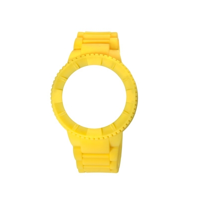 Product Λουράκι Ρολογιού Unisex WATX & CO Cowa1059 (43 mm) Καουτσούκ Κίτρινο base image