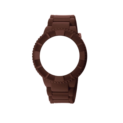 Product Λουράκι Ρολογιού Unisex WATX & CO Cowa1066 (43mm) Καουτσούκ Καφέ base image
