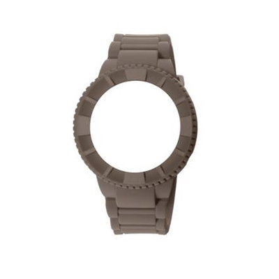 Product Λουράκι Ρολογιού Unisex WATX & CO Cowa1075 (43 mm) Καουτσούκ Καφέ base image
