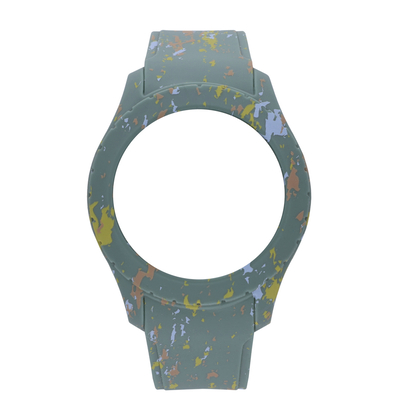 Product Λουράκι Ρολογιού Unisex WATX & CO Cowa3710 (49mm) Καουτσούκ Πράσινο base image