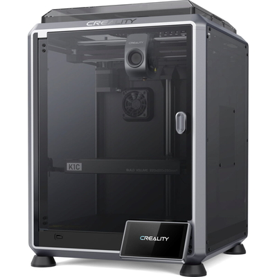 Product 3D Printer Creality K1C High Speed FDM Enclosed 600 mm/s silent fans, advanced nozzle more filaments base image