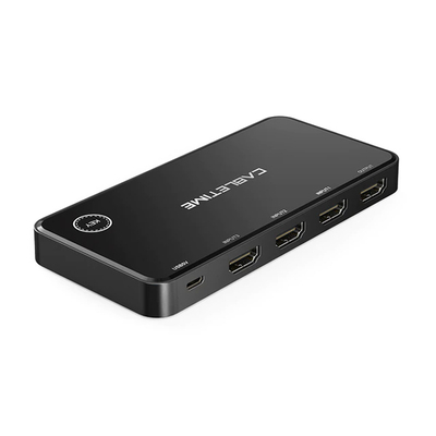 Product HDMI Switch Cabletime 3 in 1 HDMI 2.0 HS4K3 με ασύρματο χειριστήριο, 4K, γκρι base image