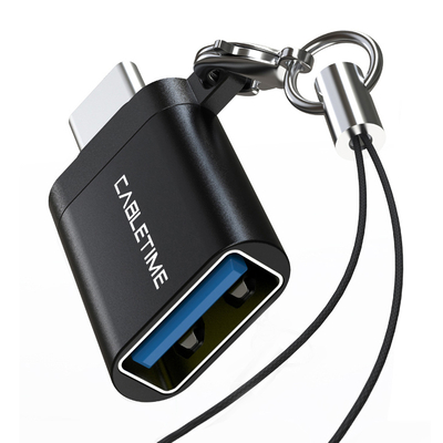 Product Αντάπτορας USB-C Cabletime Σε USB Ct-Cmaf, 5Gbps, 10.5W, Μαύρος base image