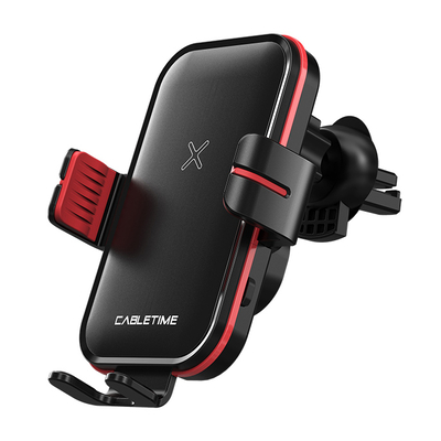Product Βάση Αυτοκινήτου Cabletime Ασύρματος Φορτιστής Ct-Ph01-Pb, 15W, Μαύρο base image