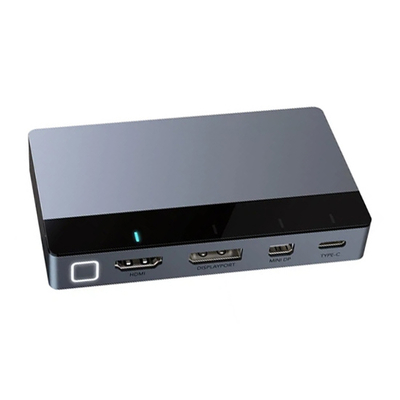 Product HDMI Switch Cabletime multi-port σε CT-PS41-GB1, 4 σε 1, 4K/60Hz, γκρι base image