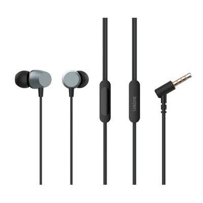 Product Handsfree Ακουστικά Celebrat με Μικρόφωνο D10, 3.5mm, 1.2m, μαύρα base image