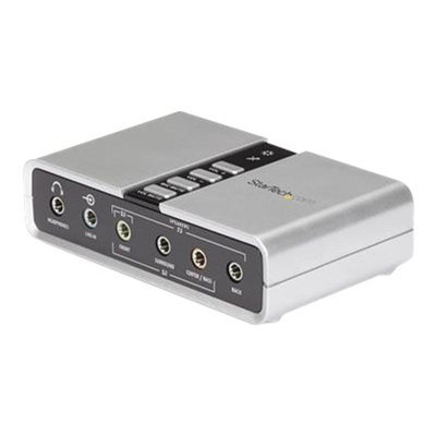 Product Κάρτα Ήχου StarTech USB 2.0 Soundbox 7.1 Adapter - with SPDIF Didital Audio - 8x 3.5mm socket base image