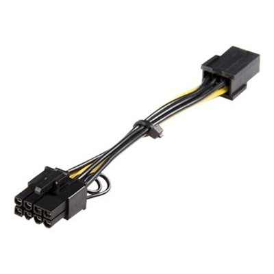 Product Καλώδιο StarTech PCI Express 6 Pin to 8 Pin Adapter Cable - Black - Power Cable - 15.5 cm base image