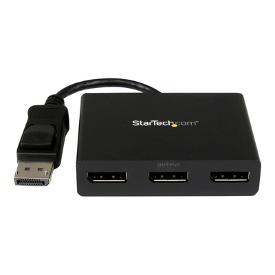 Product Αντάπτορας DisplayPort StarTech Multi Stream Transport - 1.2 to Triple Head DP MST - Multi Monitor DP to 3x DP Buchse - Video-splitter - 3 ports base image