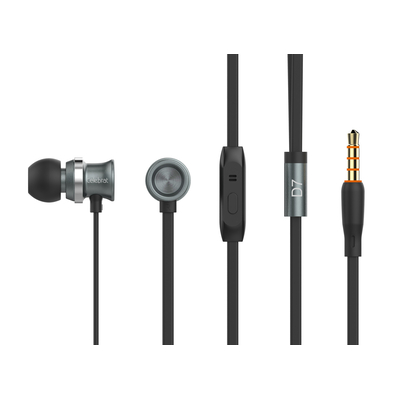 Product Bluetooth Headset Celebrat με μικρόφωνο D7, on/off, 10mm, 1.2m, μαύρα base image