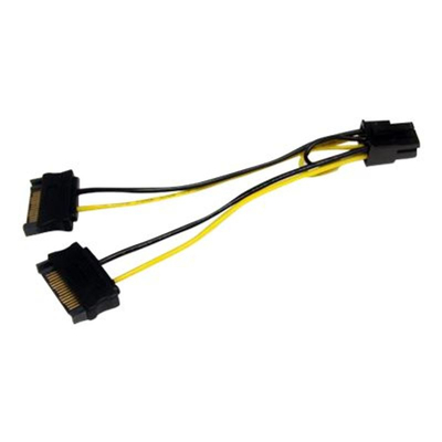 Product Καλώδιο StarTech 15cm SATA Power to 6 pin PCI Express Graphics Card Power Cable base image