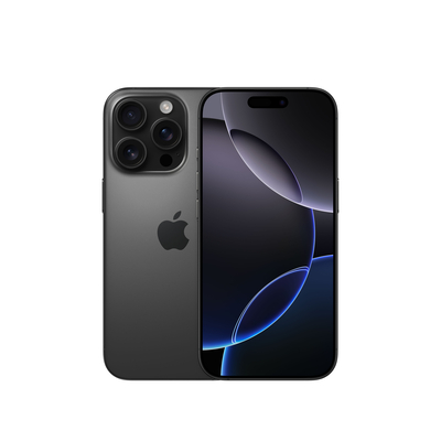 Product Smartphone Apple iPhone 16 Pro 128Gb Black Titanium Mynd3Zd/A base image