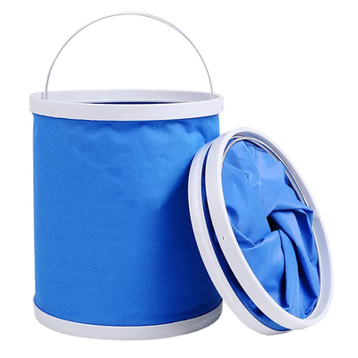 Product Πτυσσόμενος Κουβάς Da376, Υφασμάτινος, 11L, Φ24X25Cm, Μπλε base image