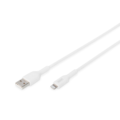 Product Καλώδιο USB DIGITUS Apple charging / data 8pin - A St / St, 1.0m base image