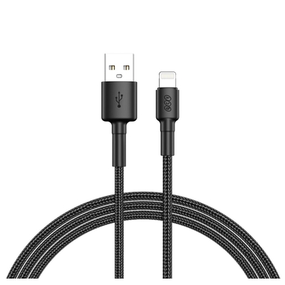 Product Καλώδιο USB QCY to Lightning 20, 21.6W braided Fast Charging & Data, 60W TPE+ 1,2m base image