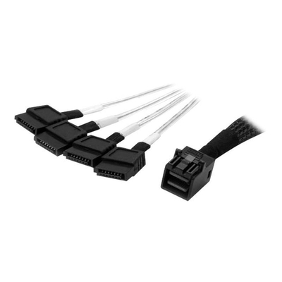 Product Καλώδιο StarTech Mini-SAS to SATA - SFF-8643 to 4x SATA - 1m - SATA- / SAS-Kabel - 1 m base image