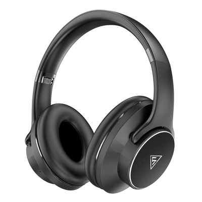 Product Headphones Doqaus DESIGN 1, ασύρματα & ενσύρματα, Φ40mm, 600mAh, Μαύρα base image