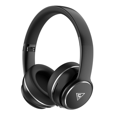 Product Headphones Doqaus DESIGN 3, ασύρματα & ενσύρματα, Φ40mm, 600mAh, Μαύρα base image