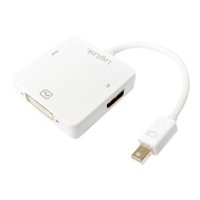 Product Αντάπτορας Mini DisplayPort LogiLink - to DVI, HDMI, DisplayPort base image
