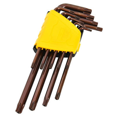 Product Σετ Κλειδιά Deli Torx Dl230707G σε Σχήμα L, T10-T50, 9Τμχ base image