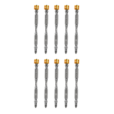 Product Μύτες Κατσαβιδιού Deli Dl255100 για Δραπανοκατσάβιδο, Διπλή Ph2X100Mm, με Μαγνητικό Ring, 10Τμχ base image